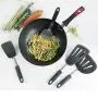 Antennababy Silicone Kitchenware High Elasticity High Temperature Silicone Spatula Household Heat-Resistant Silicone Shovel Kitchen Cooking Utensils,a