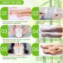 Foot Pads-Kapmore 60pcs Upgraded 2 in 1 Foot Pad Contains 6 Different Natural Plant Scents Foot Pads-Can Improve Sleep and Relieve Stress, Used to Remove Impurities and Foot Care