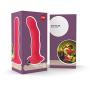 Fun Factory Small G-spot/Silicone/Realistic/Tiger/Share/Bouncer/Vibrating Strap On Double Dildos (Bouncer Red)