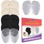 Ball of Foot Cushions High Heels for Women, Soft Gel Insoles Metatarsal Pads Forefoot Heel Cushion Inserts Relieves Pain and Discomfort Forefoot Cushioning for Mortons Neuroma Pain Relief 6 Pair