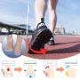 (4PCS) Ball of Foot Cushions, Bunion Corrector, Metatarsal Pads/Cushion-Reusable-Toe Separator, Soft Gel &Breathable, Best for Mortons Neuroma, Diabetic Feet, Hammer Toe, Rapid Pain Relief - White