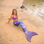 Fin Fun Mermaid Tails for Swimming with Monofin - Kids and Adult Sizes - Limited Edition
