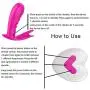 X-R Electric Waterproof Vibrártór Wireless Remote Control Wearable C-lǐt-óris G-spoter S-timulátór Toy for Women Safety Soft