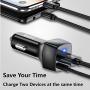 Compatible Samsung Galaxy S10/S10 Plus/S10e/S9/S9 Plus/S8/S8 Plus/Note 10 Plus/10/9/8 Car Charger, USB C Car Charger with USB C Charging Cable for Google Pixel 2/XL, LG G7 G5 Type C Car Charger