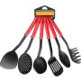 Cooking Tool Sets - 6 Piece Home Sets Cooking Nylon Spatula Spoon Utensils Cookware - Sets Cooking Tool Cooking Tool Sets Kitchen Spatula Silicon Spoon Utensil Home Kitchenware Cook Scoop Nylon