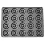 Wilton Perfect Results Non-Stick Donut Pan, 20-Cavity Donut Baking Pan