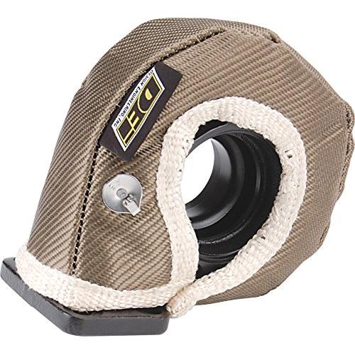 Design Engineering 010140 T3 Titanium Turbo Shield - Custom Fit Turbo Blanket, 19" x 2.5"