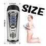 Automatic Telescopic Aircràft Cùp Male Másterbrators Male Urethral Toys Hands Free Bluetooth for Cell Phone Male Urethra Toys Real Skin Feeling Silicóne Vaginà Tshirt