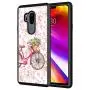 LG G7 ThinQ Case,Flexible Soft TPU Cover Shell,Slim Silicone Black Rubber Non-Slip Durable Design Protective Phone Case for LG G7 ThinQ -Bicycle