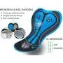 sponeed Mens Bicycle Pants 4D Padded Road Cycling Tights MTB Leggings Outdoor Cyclist Riding Bike Wear