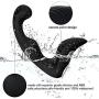 Cordless Wand Massager Silicone Handheld Electric Magic Body Massager Powerful Speed Vibration Heating Wireless Rechargeable Waterproof Shaking Stimulor Massagers Male