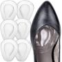 Ball of Foot Cushions High Heels - Soft Gel Insole Metatarsal Pads Forefoot Callus Metatarsalgia Pain Prevention Shoe Inserts no Slip Cushioning for Women