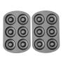 Wilton Non-Stick 6-Cavity Donut Baking Pans, 2-Count