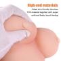 Lifesize Adult Toys for Men - 3D Realistic Silicone Love Doles for Man Male Bedroom Self Pleasure (With USB Heater & Lube)