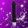 Batyuery Vibrating Amal Plug Silicone Butt Plug Adult Six Toys for Men and Women Prosteat Massager