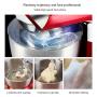 BINZHI Eggbeater Electric Chef Machine Dough Mixer Home Automatic Kneading Machine Flour Mixer Dough Mixer Commercial Multifunction - Red Kitchen gadget