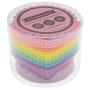 Freshware Silicone Cupcake Liners/Baking Cups - 12-Pack Muffin Molds, 2.5 inch Square, Six Vibrant Colors
