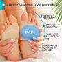 Ball of Foot Cushions (2 Pieces) - Metatarsal Pads | Forefoot Pads of Soft Fabric - Foot Sleeve Mortons Neuroma - Prevent Pain and Discomfort