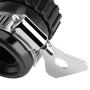 Zerodis 2Pcs Universal Water Faucet Hose Connector for Car Washing Garden Hose Quick Connect Fitting Tap Adapter