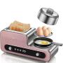 QIN.J.FANG-Kitchen Household Breakfast Toaster, Multi-functional Toast Oven toast, fried bacon steamed eggs 220V