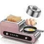 QIN.J.FANG-Kitchen Household Breakfast Toaster, Multi-functional Toast Oven toast, fried bacon steamed eggs 220V