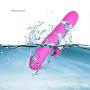 Female Males Toys Handheld Thrusting USB Charging Wireless Waterproof Vibratoir Skin Friendly Silicone 7 Kinds of Silent Vibrating Mode Masge Toys for Women Female Relieve Muscle Pain