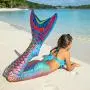 Fin Fun Mermaid Tails for Swimming with Monofin - Kids and Adult Sizes - Limited Edition