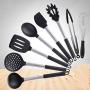 JunbosiKitchenware Silicone Kitchenware Set of 8 Non-Stick Cookware Sets Kitchen Tools Bakeware