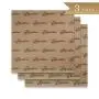 Set of 3 - 14 x 14 Inch - Excalibur Food Dehydrator Re-usable Non-stick Drying Sheet - ParaFlexx Premium Baking Sheets