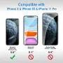 JETech Screen Protector for Apple iPhone 11 Pro, iPhone Xs and iPhone X 5.8-Inch, Tempered Glass Film, 2-Pack