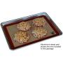 Silicone Baking Mat - Set of 3 Half Sheet (Thick & Large 11 5/8" x 16 1/2") - Non Stick Silicon Liner for Bake Pans & Rolling - Macaron/Pastry/Cookie/Bun/Bread Making - Professional Grade Nonstick