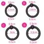 O-GAME Male Pěnǐs Ring Set of 4 Stretchy Soft Silicone Cóc.k Rings Set for Men to Enhance Toy