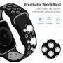 Bravely klimbing Compatible with Apple Watch Band 44mm 42mm 40mm 38mm, Soft Silicone iWatch Bands Replacement Sport Bands for iWatch Series 5 4 3 2 1 for Men and Women S/M M/L