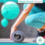 Complete 5pc Kegel Exercise Weight KIT for Women. Safe ABS Food Grade Silicone. Doctor Recommended for Bladder Control, Strengthens Pelvic Floor, for Beginners and Advanced, Stylish Turquoise