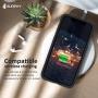 SURPHY Silicone Case Compatible with iPhone 11 Case 6.1 inch, Liquid Silicone Full Body Thickening Design Phone Case (with Microfiber Lining) for iPhone 11 6.1 2019, Black