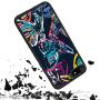 iPhone SE 5s 5 Case,Flexible Soft TPU Cover Shell,Slim Silicone Black Rubber Non-Slip Durable Design Protective Phone Case for iPhone SE 5s 5 -Butterfly