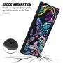 Samsung Galaxy Note 9 Case,Flexible Soft TPU Cover Shell,Slim Silicone Black Rubber Non-Slip Durable Design Protective Phone Case for Samsung Galaxy Note 9 -Butterfly
