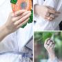 CHSTAR Silicone Wedding Rings for Women - Premium Fashion Forward Stackable Silicone Rubber Wedding Bands, Size 4 5 6 7 8 9, Hypoallergenic Medical Grade Silicone Ring for Women - Classic Style.