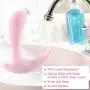 G Spot Mermaid Vibrator, Electric Handheld Sex Toy for Female Adult with Bluetooth Remote Control by Phone, Food Grade Silicone with IP66 Waterproof [Pink]