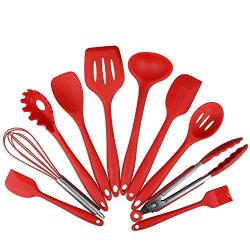 SKYyao Kitchen utensil set Non-stick pot silicone Kitchenware Set Silicone kitchenware 10 piece silicone Set
