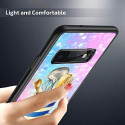 Samsung Galaxy S10 Case, Kitchenware Shock-Absorption TPU Rubber Bumper Samsung Galaxy S10 Case, Ultra Thin Slim Protective Cover for Samsung Galaxy S10-Black