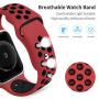 Bravely klimbing Compatible with Apple Watch Band 44mm 42mm 40mm 38mm, Soft Silicone iWatch Bands Replacement Sport Bands for iWatch Series 5 4 3 2 1 for Men and Women S/M M/L