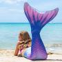 Fin Fun Mermaid Tails for Swimming with Monofin - Kids and Adult Sizes - Limited Edition