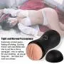 WY-Massagrel Mens 3D Realistic Lifelike Silicone Handheld Adult Toys for Men Relaxing Sucking Modes 00 by WY-Love