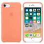 Dawsofl Soft Silicone Case Cover for Apple iPhone 8 (4.7inch) Boxed- Retail Packaging (Peach)