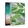 GinHo Customized Protective Cover iPad Air 2 Banana Leaves with Slim Soft Durable TPU Ultra-Clear Silicone UV Printing Case