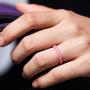 ThunderFit Womens Thin Swivel Rings, 10 Rings / 8 Rings / 4 Rings / 1 Ring - Stackable Silicone Wedding Rings - 2.5mm Wide - 2mm Thick