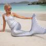 Fin Fun Mermaid Tails for Swimming with Monofin - Kids and Adult Sizes - Limited Edition