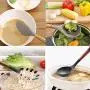 Gwjs Silicone Wood Handle Kitchenware, Non-stick Heat-resistant Cookware Silicone Spatula Set Kitchen Gadget Kitchen Utensils-nine-piece Set 32.5cm(12.8inch)