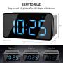 ModernHomeMaker Wireless Charging Radio Alarm Clock Wireless Speakers